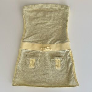 Y2K Juicy Couture strapless dress